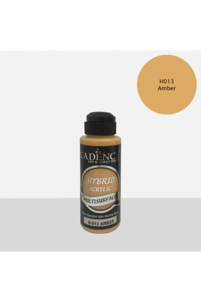 Hybrid Multisurface Akrilik Boya 120 Ml. H-013 Amber ürün görseli 1