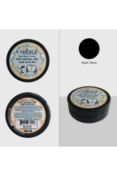 Home Decor Wax Siyah 50 Ml ürün görseli 1