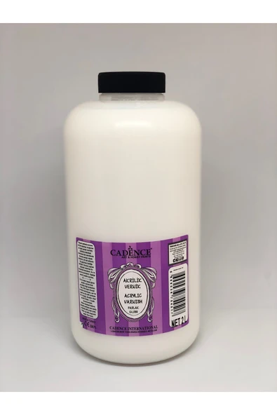 Cadence Su Bazlı Vernik Parlak 2000ml ürün görseli 1