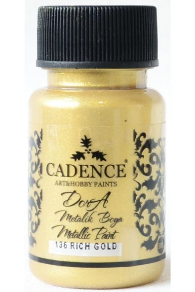 Rich Gold Dora Metalik Boya 50 ml cc 136 ürün görseli 1