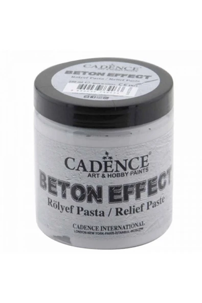 Beton Efekti Rölyef Pasta 250 Ml ürün görseli 1