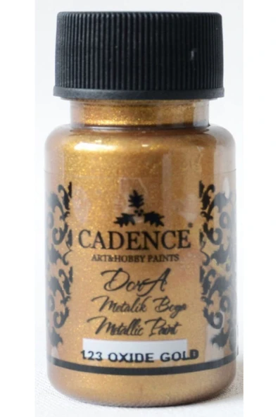 123 Oksit Altın Dora Metalik Boya 50ml(cc) ürün görseli 1