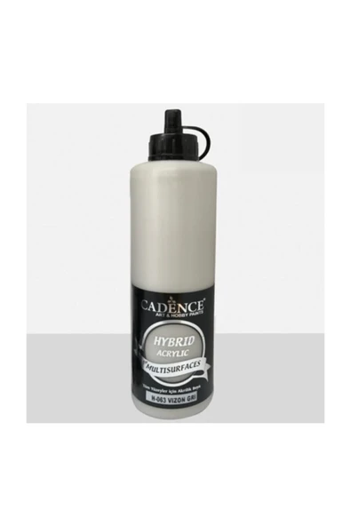 Boya Hybrid Multisurface Akrilik Boya 500 Ml. H-063 Vizon Gri ürün görseli 1