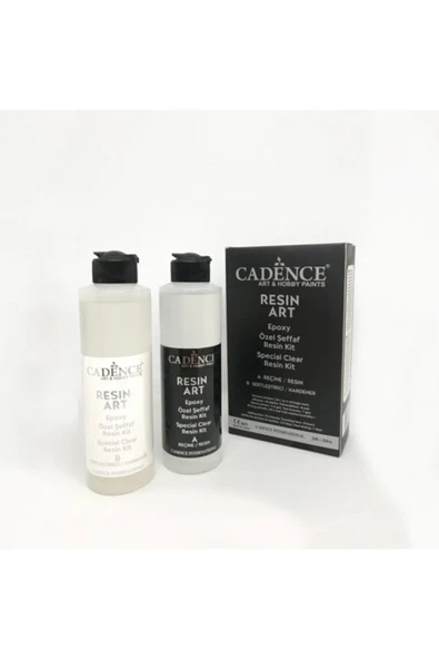 Resin Art Şeffaf Epoksi Reçine Set 250ml ürün görseli 1
