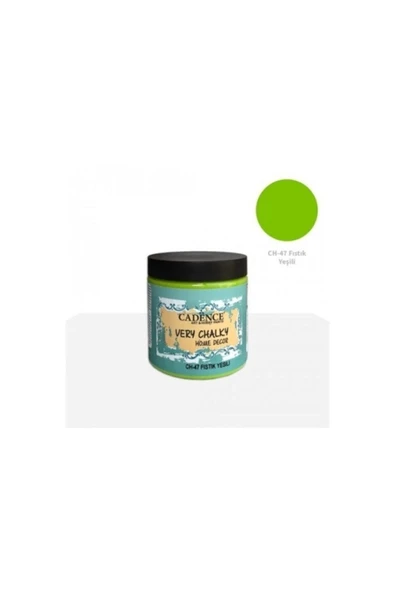 Very Chalky Home Decor Mobilya Boyası 500 ml. 47 FISTIK YEŞİLİ ürün görseli 1