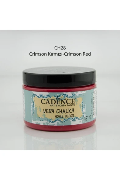 Very Chalky Home Decor 150ml - Ch28 Crimson Kırmızı ürün görseli 1