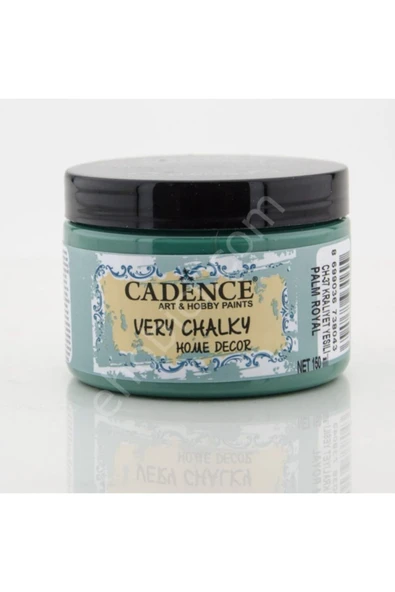 Very Chalky Home Decor Mobilya Boyası 150 ml. 37 Kraliyet Yeşili ürün görseli 1