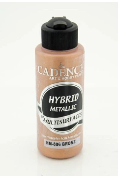 Hm-806 Hybrid Multisurface Metalik Boya 120 Ml. Hm-806 Bronz ürün görseli 1