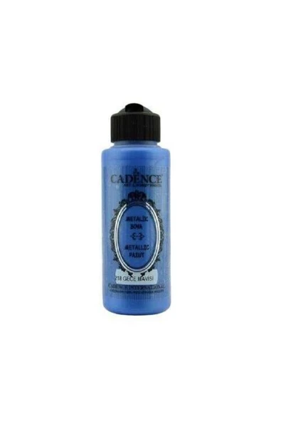 Metalik Boya 120 ml. 218 Gece Mavisi ürün görseli 1