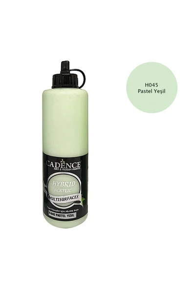 Cadence Multisurface Hibrit Akrilik Boya 500 Ml - Pastel Yeşil H045 ürün görseli 1