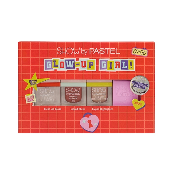 Pastel Glow-Up Girl XOXO Mini Kit Allık ürün görseli 1