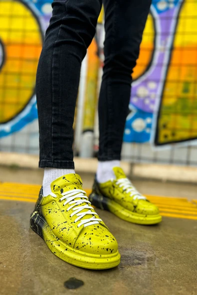 CH254 - CBT Pittura Erkek Ayakkabı 546 YESIL SIYAH SPLUSH ürün görseli 1