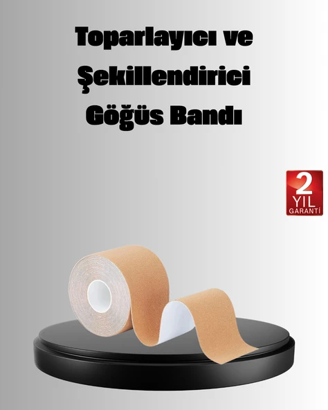 Askısız Görünmez Göğüs Bandı – Dekolteli Kıyafetler İçin Destekleyici Bant ürün görseli 1