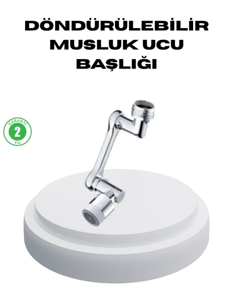 Dönebilir Musluk Başlığı – Lavabo Temizliği ve El-Yüz Yıkamada Maksimum Rahatlık ürün görseli 1