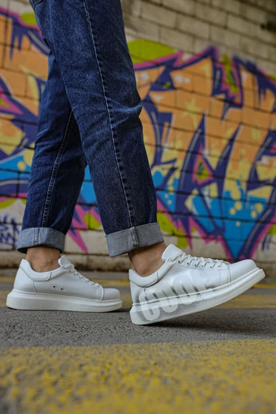 CH254 - CBT Pittura Erkek Ayakkabı 434 BEYAZ / GÜMÜS COOL ürün görseli 1