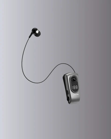 DSF 220 Kablosuz Klipsli Bluetooth Kulaklık - Resim 4
