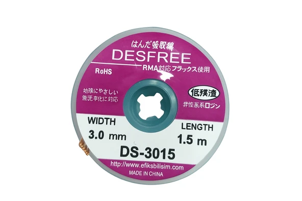 DESFREE DS-3015 LEHİM ÇEKME TELİ 3 MM 1.5M ürün görseli 1