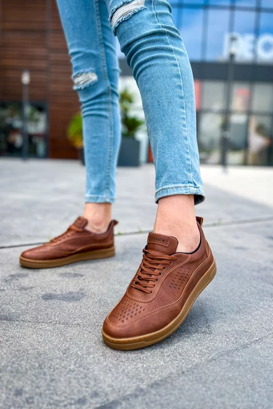CH157 - CKT Retro Erkek Ayakkabı TABA - Resim 2