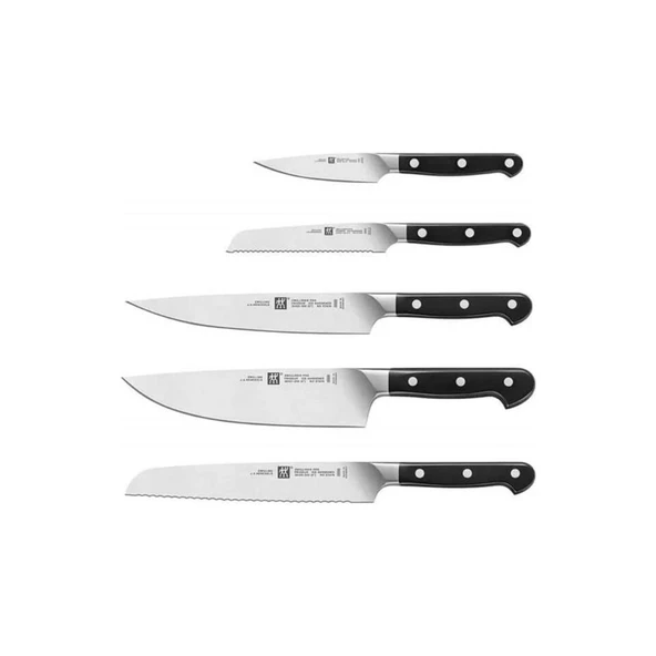 Zwilling Blok Bıçak Seti, 6 Parça Bambu Ahşap - Resim 2