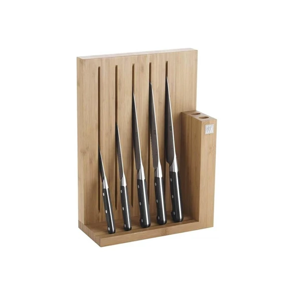 Zwilling Blok Bıçak Seti, 6 Parça Bambu Ahşap ürün görseli 1