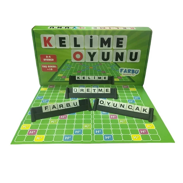 Farbu Oyuncak Kelime Üretme Oyunu 0940 ürün görseli 1