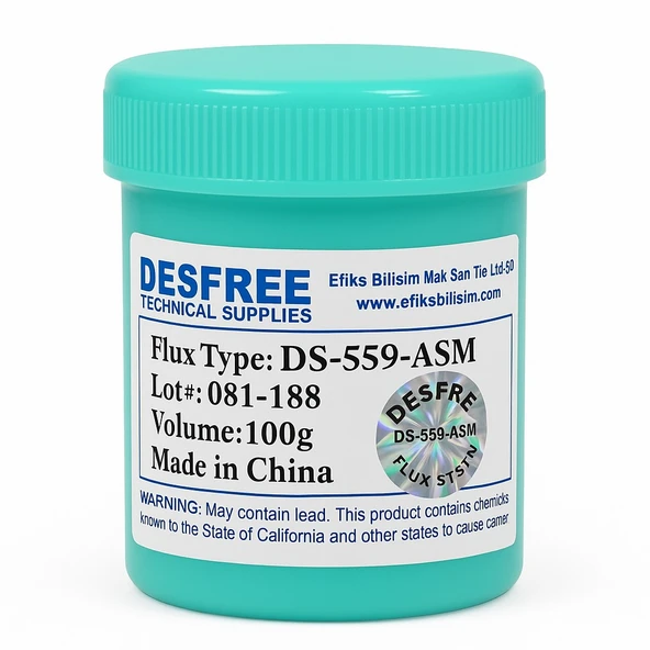 DESFREE DS-559-ASM BEYAZ RENK KREM FLUX 100G ürün görseli 1