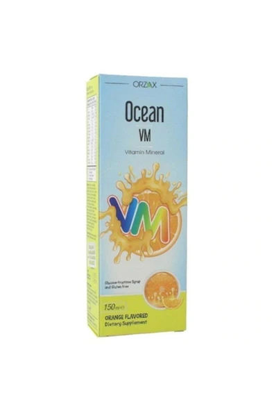 Ocean Vm Portakal Aromalı Şurup 150 ml ürün görseli 1
