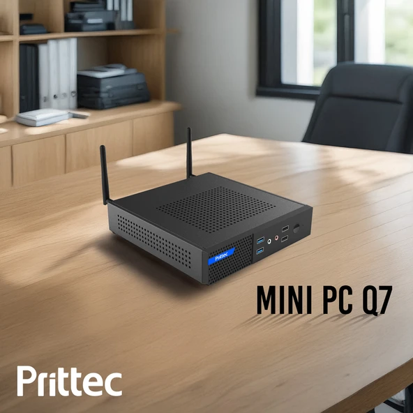 PRITTEC Q7-TH610L BAREBONE MINI PC - Resim 2