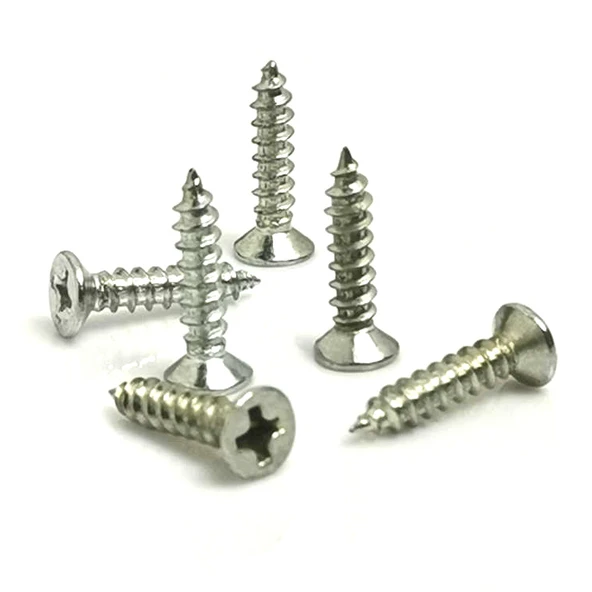 Klips, Menteşe, Ayak, Ağaç, Sunta Vidası 3x13 mm - Nikel 100 Adet ürün görseli 1