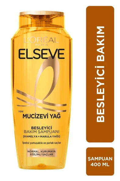 Elseve Mucizevi Yağ Besleyici Bakım Şampuanı 400 ml ürün görseli 1