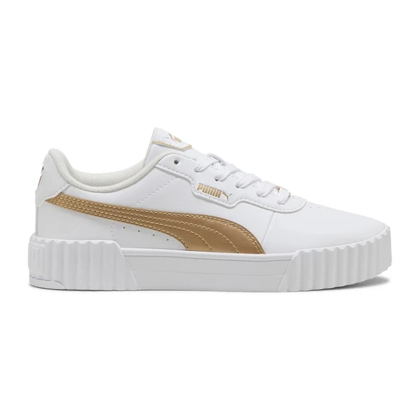 Puma Carina 3.0 DayINight Kadın Beyaz Sneaker Ayakkabı 40264101 ürün görseli 1