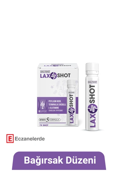 Hangover Shot LaxShot, Bağırsak ve Sindirim Sistemi Düzenleyici, , Gaz, Şişkinlik İçin Lax Shot ürün görseli 1
