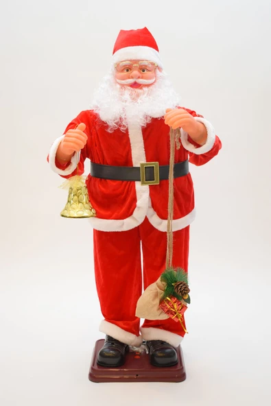 Waldern Yılbaşı 120 cm Hareketli Noel Baba Şarkı Söyler ürün görseli 1