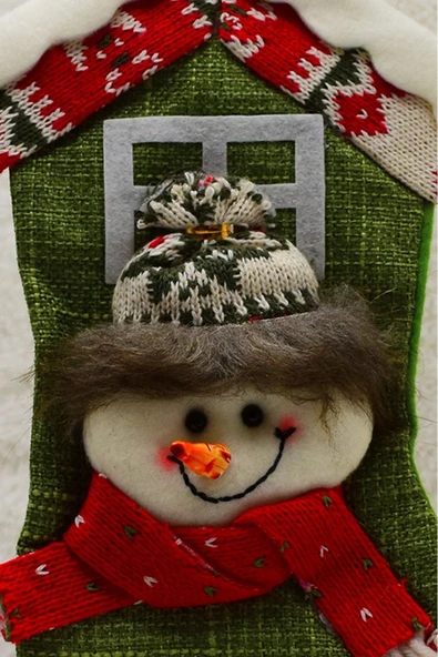 Lüx Noel Çorap Yılbaşı Süsü 25*15cm - Resim 4