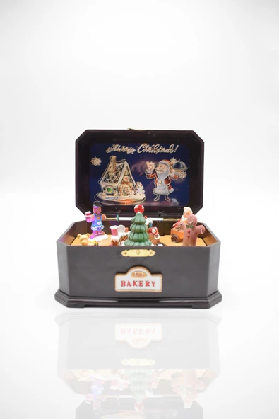 Premium Collection Dekoratif Müzik Kutusu Yılbaşı Temalı ürün görseli 1