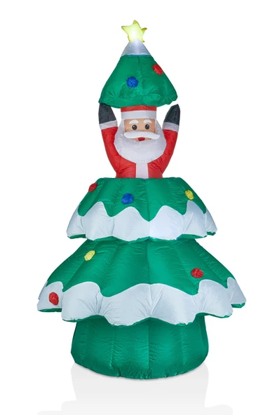 Premium Collection 190 cm Tree Man Hareketli ve Işıklı Yılbaşı Süs Dekorasyon ürün görseli 1