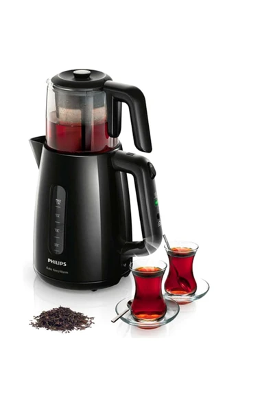 Çay Ustası HD7301/00 1700W Çay Makinesi Siyah ürün görseli 1
