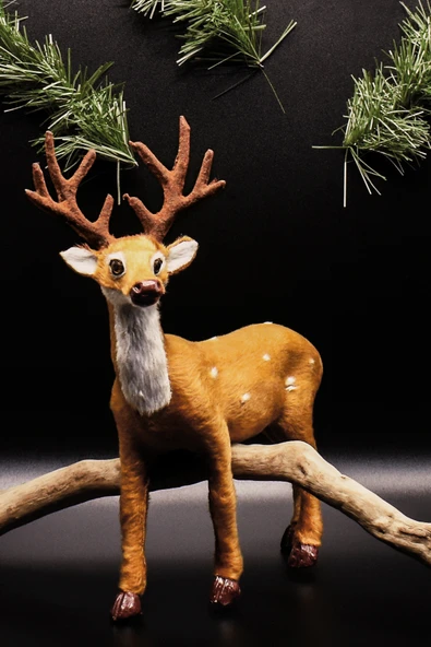 Waldern Yılbaşı Dekoratif 25 Cm Geyik Süs Rudolf ürün görseli 1