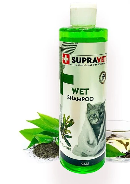 Supravet Shampoo Çay Ağacı Özlü Kedi Şampuanı 200 Ml ürün görseli 1