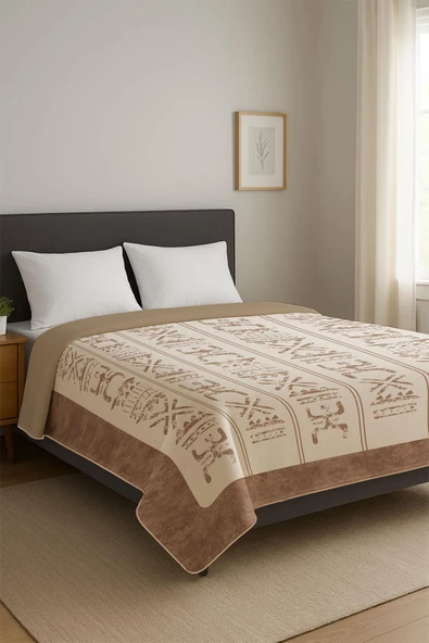 Soft Touch Çift Kişilik Modern Konfor Serisi Termal Battaniye YBT0005 RENKLİ 195 X 220 ürün görseli 1