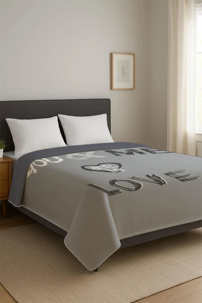 Soft Touch Çift Kişilik Modern Konfor Serisi Termal Battaniye YBT0011 RENKLİ 195 X 220 ürün görseli 1