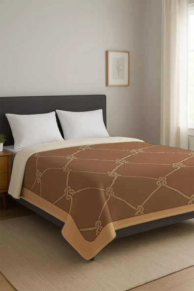 Soft Touch Çift Kişilik Modern Konfor Serisi Termal Battaniye YBT0012 RENKLİ 195 X 220 ürün görseli 1