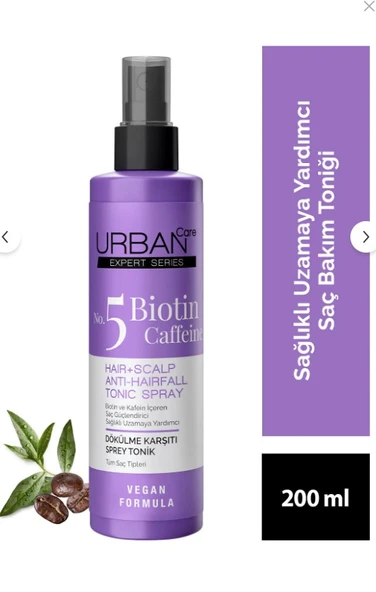 Urban Care Biotin Caffeine Dökülme Karşıtı Tonic 200 Ml ürün görseli 1