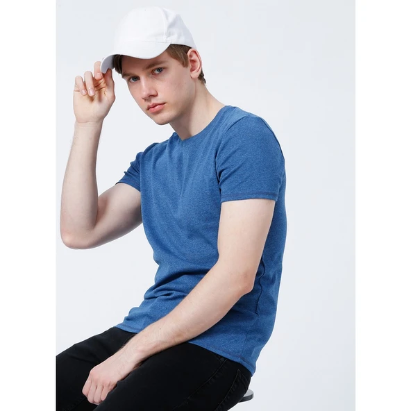 Düz Beyaz Şapka Sportif Cap - Resim 3