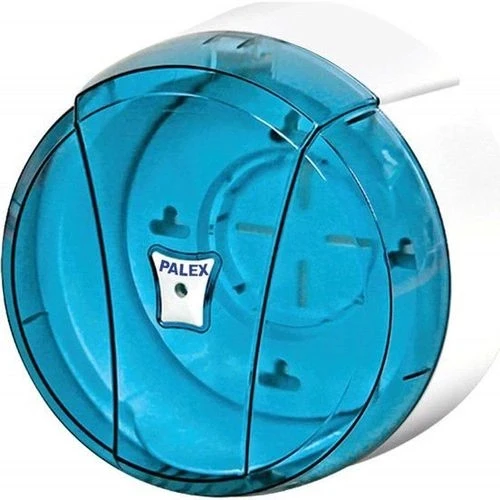 Mini Pratik Tuvalet Kağıdı Dispenseri Şeffaf Mavi -Palex 3442-1 ürün görseli 1