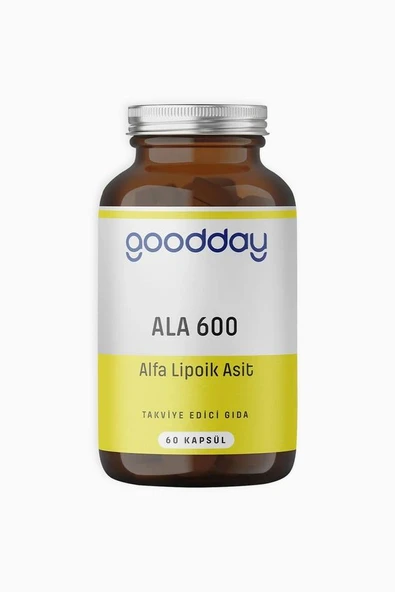 Goodday Alfa Lipoik Asit Ala 600 60 Kapsül ürün görseli 1