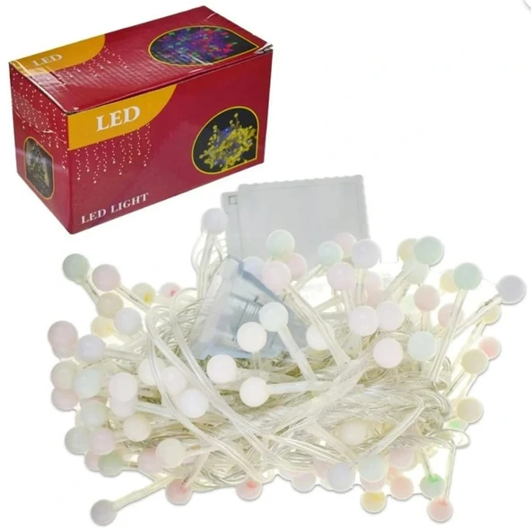 BONCUK 220v Süsleme Ledi RGB 5mt Sarmaşık Efekt ve 8 Modlu 240lı Süsleme Ledi IP65 Eklenebilir ürün görseli 1