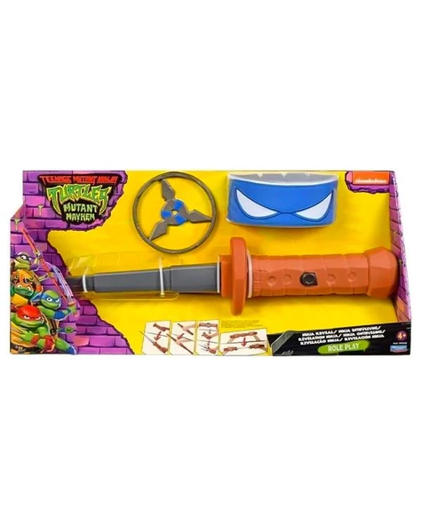 Teenage Mutant Ninja Turtles Leonardo Mavi Maske ve Aksesuar Seti TU806001 ürün görseli 1