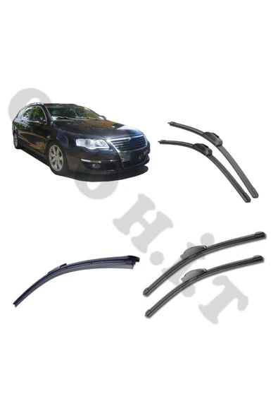 OTO H.İ.T. VOLKSWAGEN PASSAT VARİANT SİLECEK TAKIMI B6 ÖN CAM SİLECEĞİ ürün görseli 1