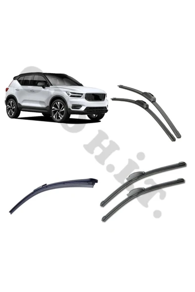 OTO H.İ.T. VOLVO XC40 SİLECEK TAKIMI 2018-2021 ÖN CAM SİLECEĞİ ürün görseli 1